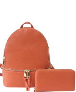 Fashion 2-in-1 Backpack LP1062W BURNT ORANGE